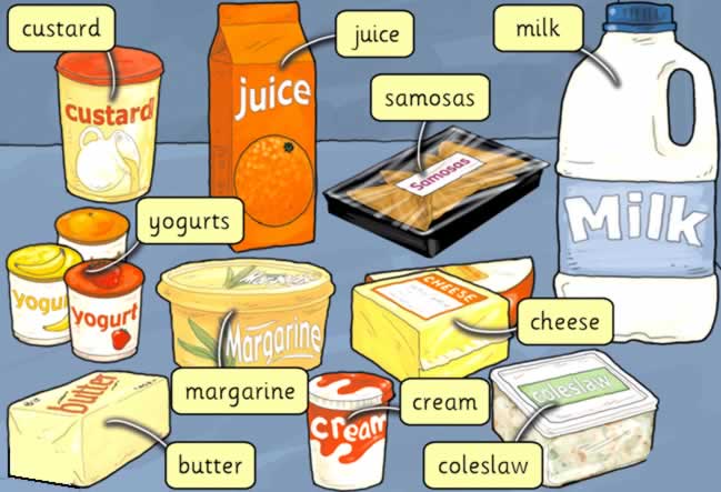 Dairy products you can buy at the supermarket or grocery store