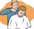 Barber for cutting mens hair