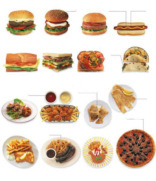 Learning about fast food vocabulary