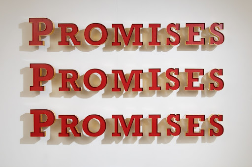 Learn how to use the word promise and what it means when you say it