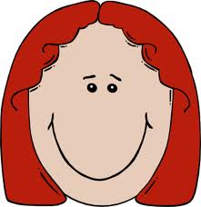 A person with red hair