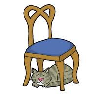 prepositions the cat is under the chair