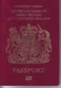 English passport used for entry into another country
