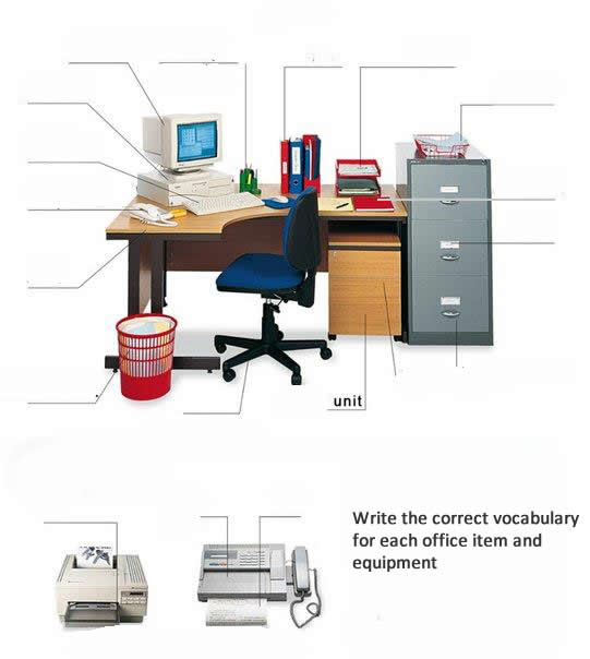 Office equipment exercise 