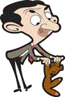 Mr Bean is English he is funny 